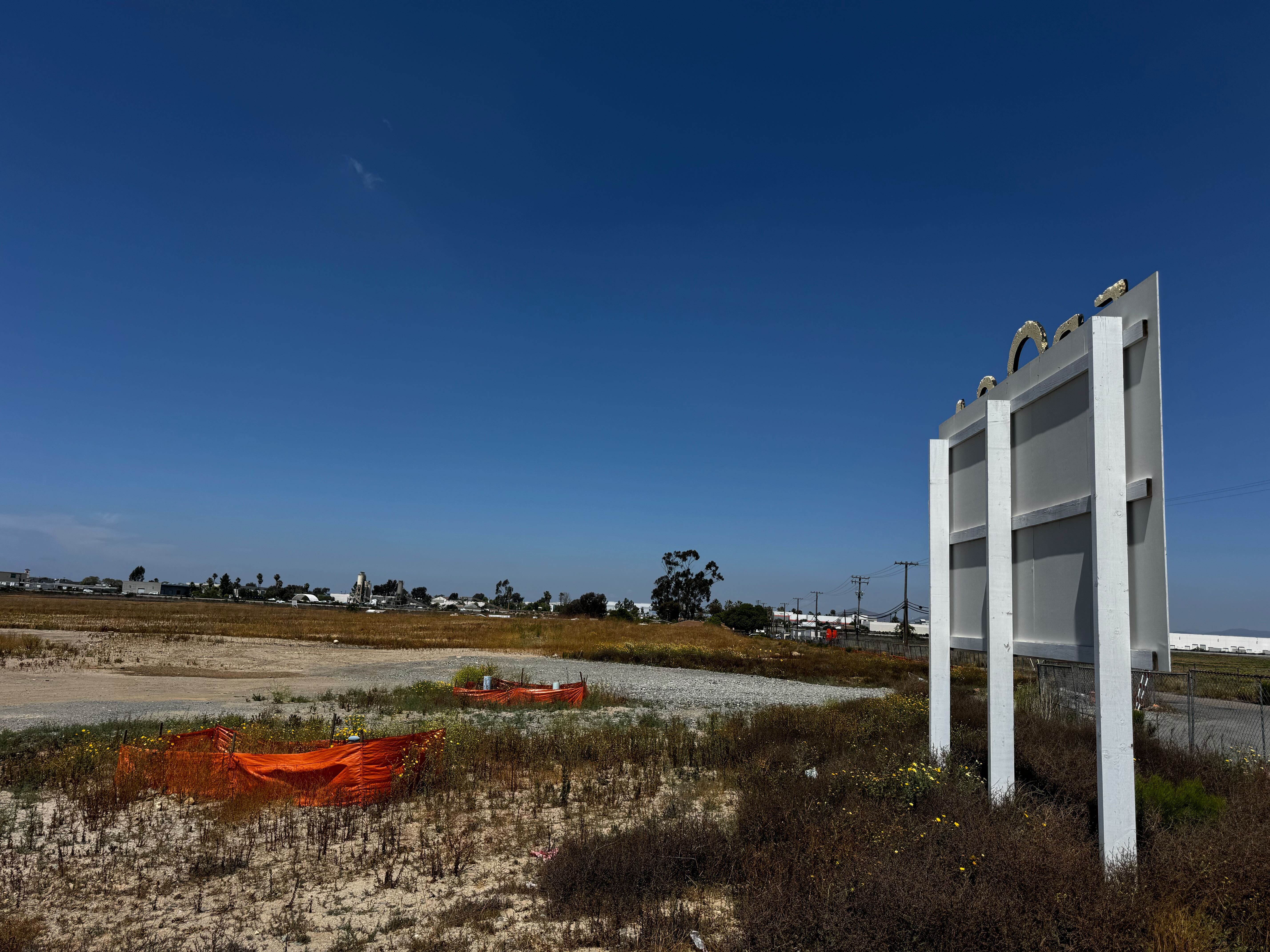 Vacant land near the intersection of Airport and Cactus roads...