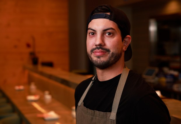 San Diego, CA - February 4: Aristides Fernandez-Pinto of the new sushi restaurant Dashi in Hillcrest on February 4, 2026 in San Diego, CA. (K.C. Alfred / The San Diego Union-Tribune)