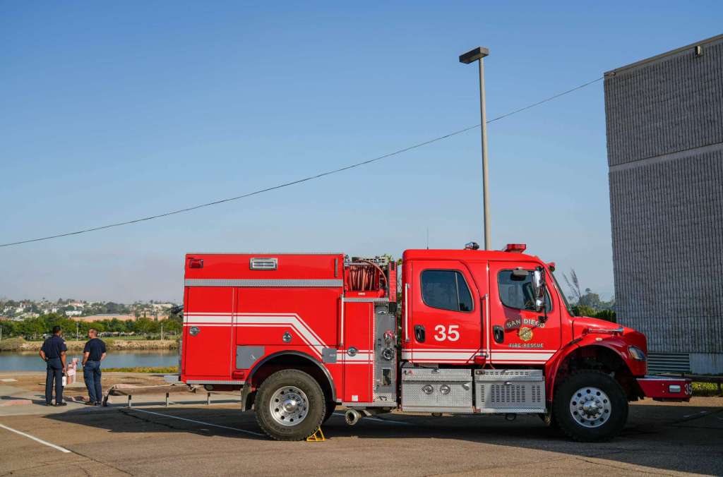 San Diego joins county's legal fight over fire truck manufacturing