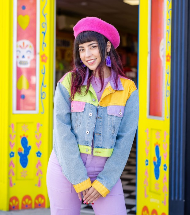 Itzel Islas is a freelance graphic designer and illustrator from Tijuana and is now based in San Diego. (Anita Barcsa)