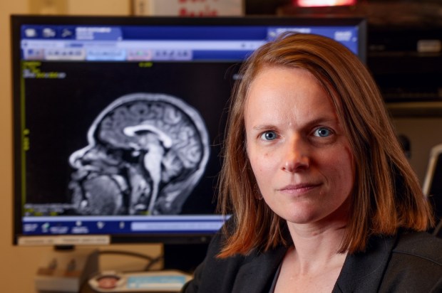 Natasha Wade, a clinical neuropsychologist at UC San Diego, is lead author of a new paper that documents slower cognitive progress among adolescent cannabis users. (Hayne Palmour IV / For The San Diego Union-Tribune)