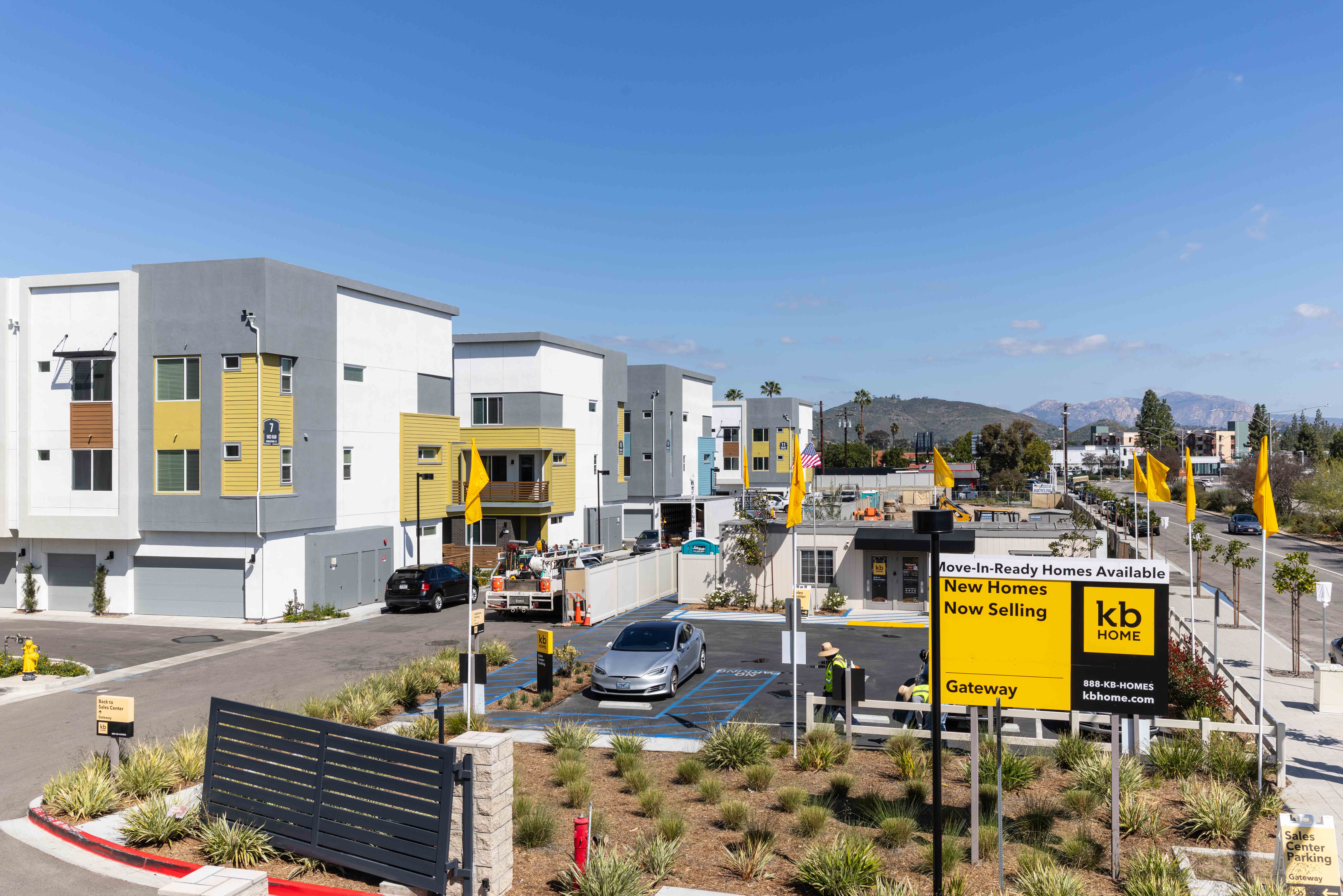 Gateway townhouses are some of the new homes available this...