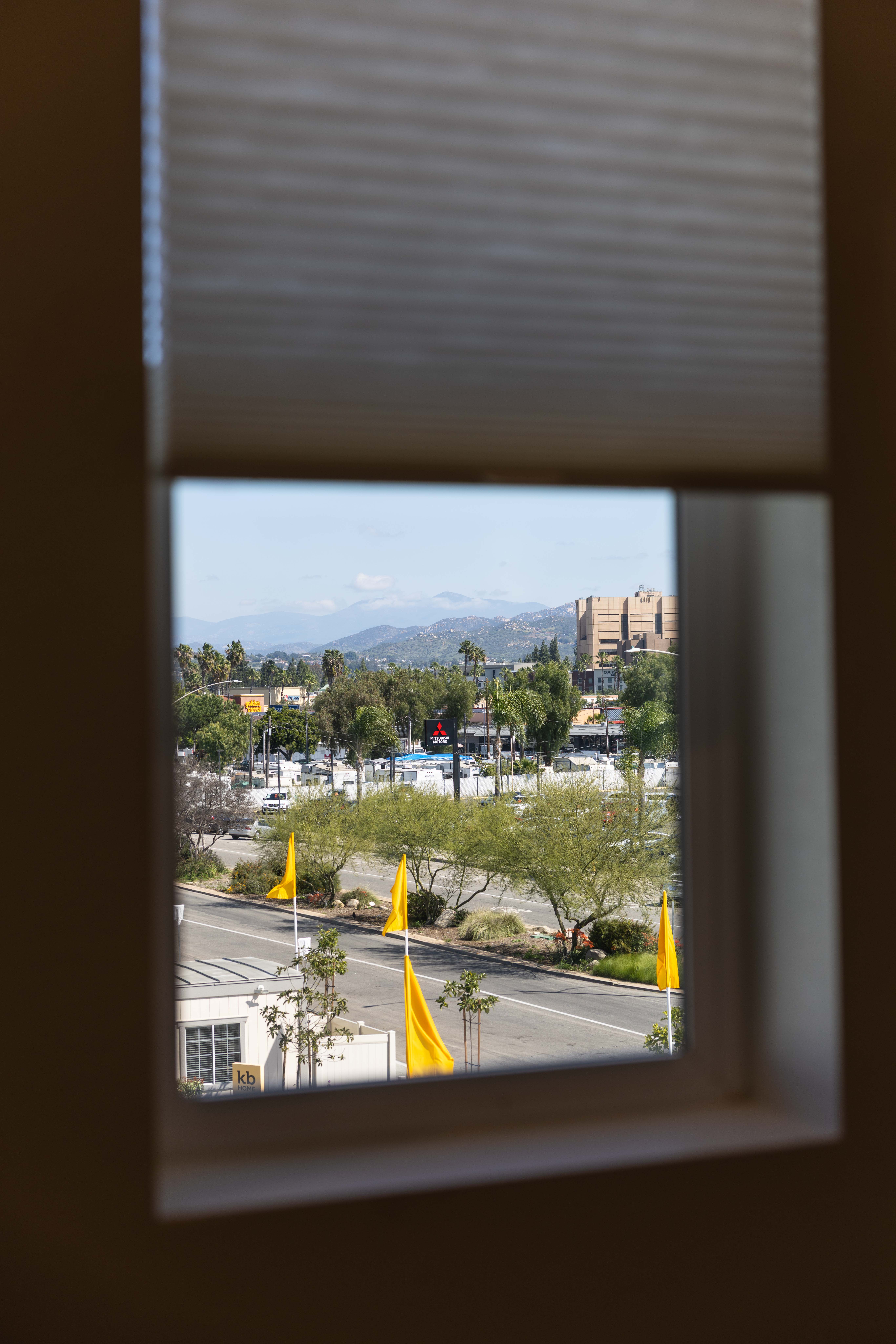 A view looking towards El Cajon Boulevard and the mountains...