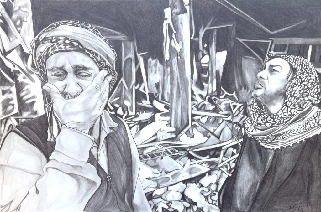 Anyone can say something against injustice. This group uses artwork to do that. – San Diego Union-Tribune