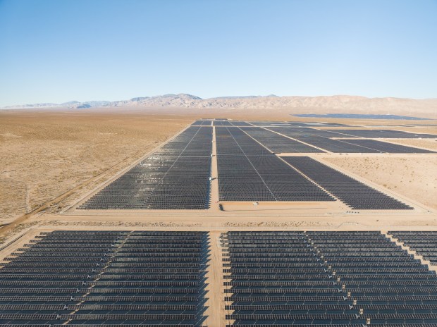 The Eland 2 photovoltaic solar farm in the Mojave Desert that SOLV Energy of San Diego took lead on engineering, procurement and construction. (SOLV Energy)