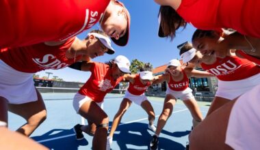 Aztecs roll deep in women's tennis