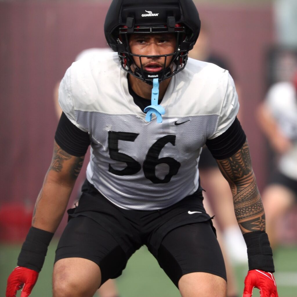 Sione Hala eager to be the alpha in the middle of Aztecs' defense