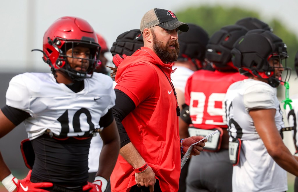 Aztecs coach Sean Lewis embraces milestone birthday