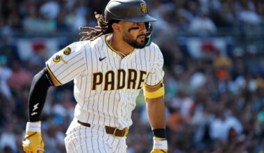 Sticking with Fernando Tatis Jr. atop order, Luis Campusano catching Michael King