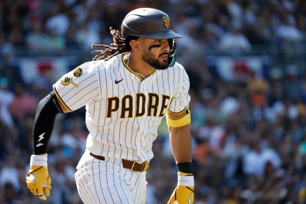 Sticking with Fernando Tatis Jr. atop order, Luis Campusano catching Michael King