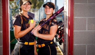 Point Loma's MacPherson sisters shine on diamond — with dad watching