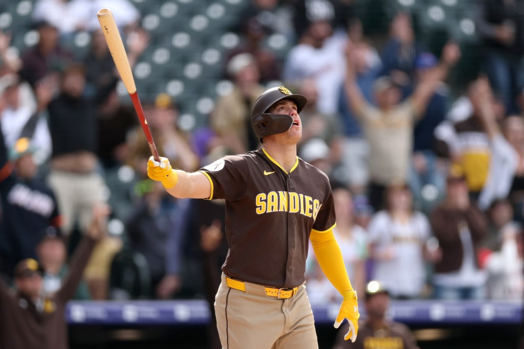 Padres score five runs in ninth inning to take game, series from Rockies