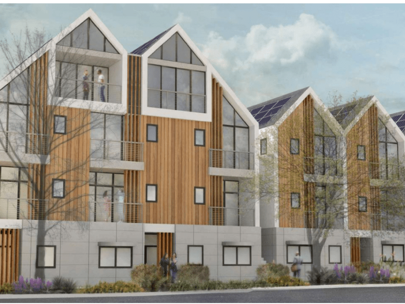 After failed landmarking, Berryman triplex to become 4-story townhouses