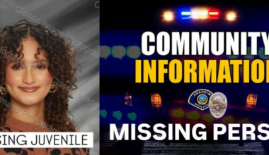 A female juvenile is missing in Anaheim since Friday night