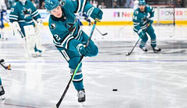 SJHN Daily: Sharks Rock Pride Tape, Colleen Smith on WillMack, Pohlkamp Hobey Top-3