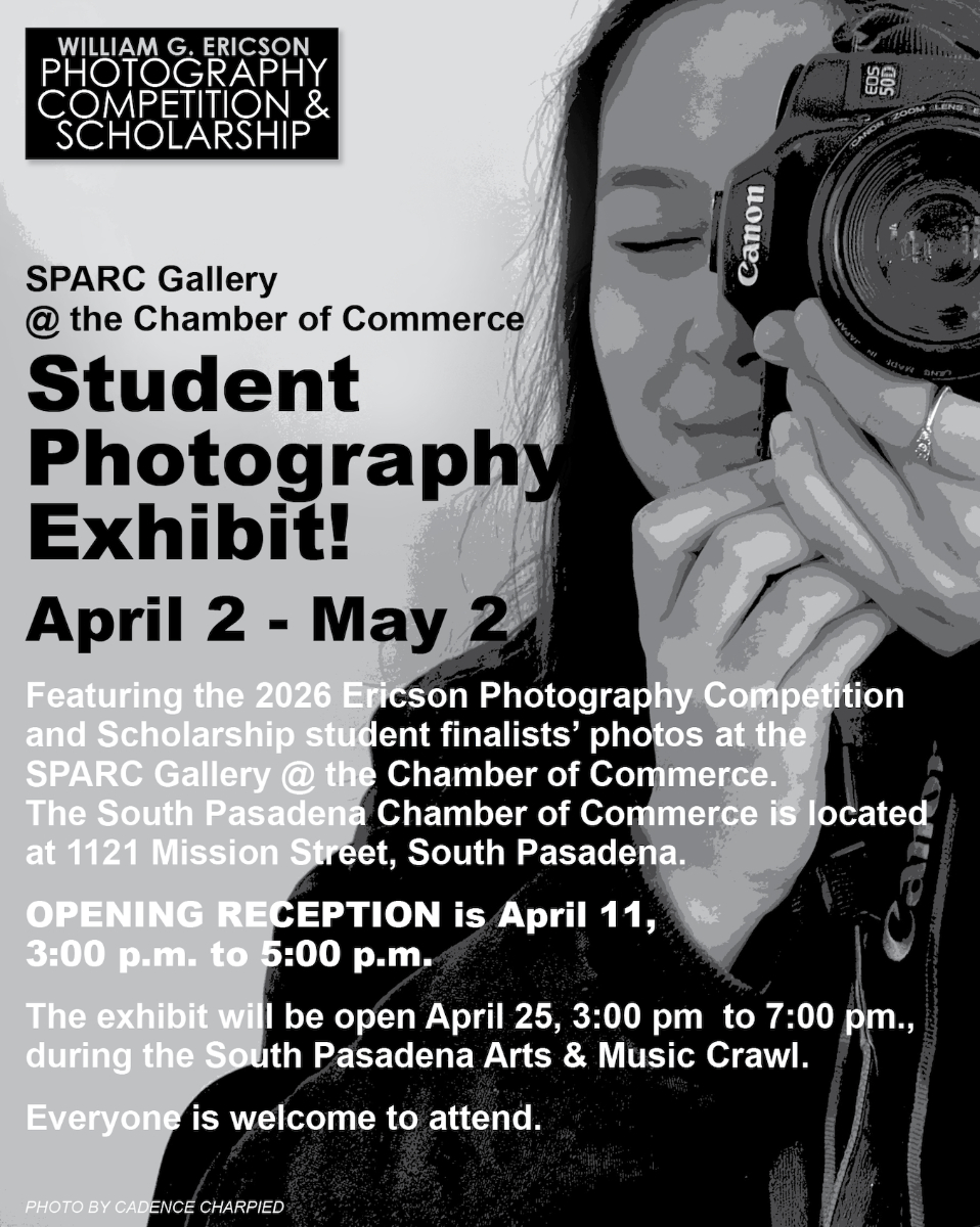 PHOTO: SPARC | The South Pasadenan | Local Art and Student Photography in South Pasadena