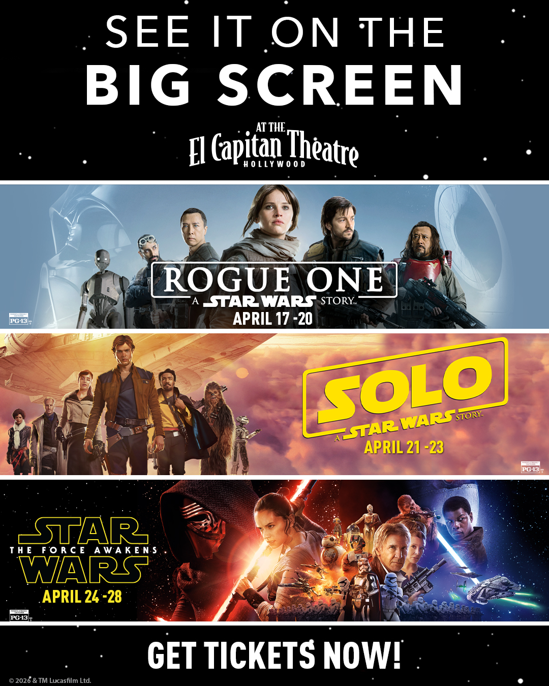 PHOTO: © & ™ LUCASFILM LTD. ALL RIGHTS RESERVED. | The South Pasadenan | The Force is Calling! Star Wars Returns to the El Capitan Theatre!