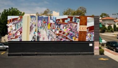 New La Jolla mural showcases findings at Texas discount store – San Diego Union-Tribune