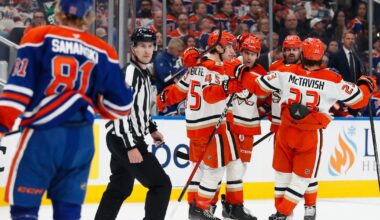 Cutter Gauthier stars as Anaheim Ducks defeat Edmonton Oilers to even series