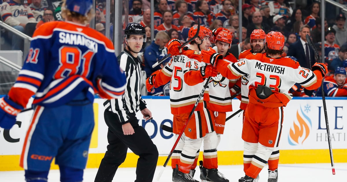 Cutter Gauthier stars as Anaheim Ducks defeat Edmonton Oilers to even series
