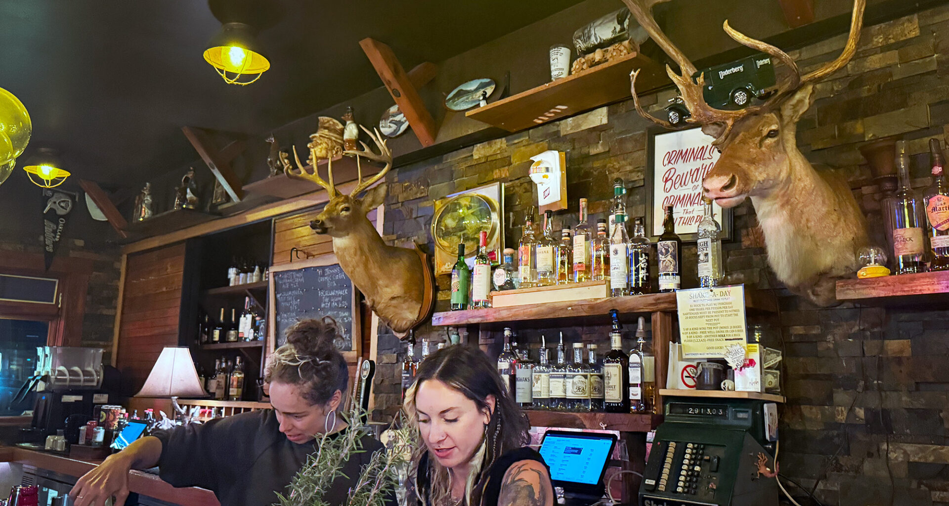 The Lodge (including deer heads) is back, but some things have changed