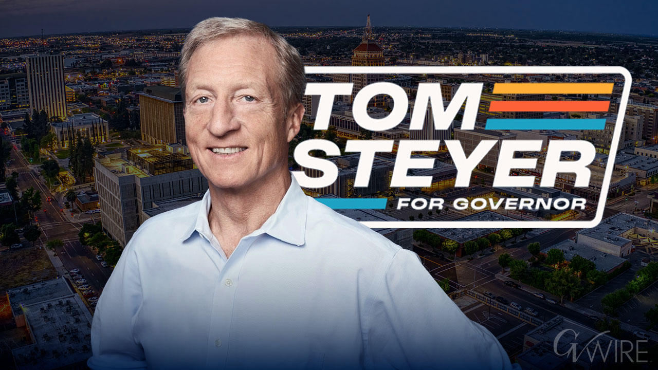 Tom Steyer Is in Fresno For Town Hall