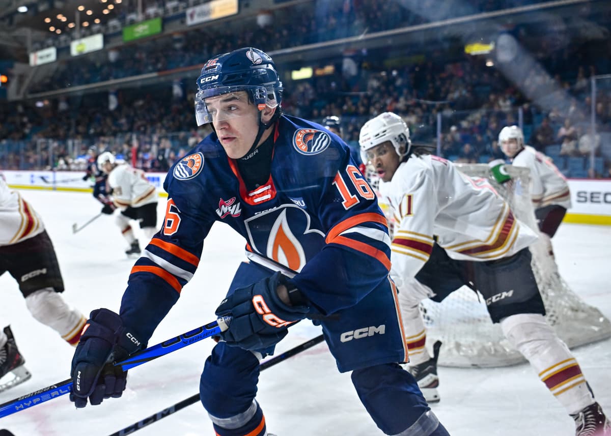 Oilers prospects William Nicholl, Tommy Lafrenière sign ATO’s to join Condors