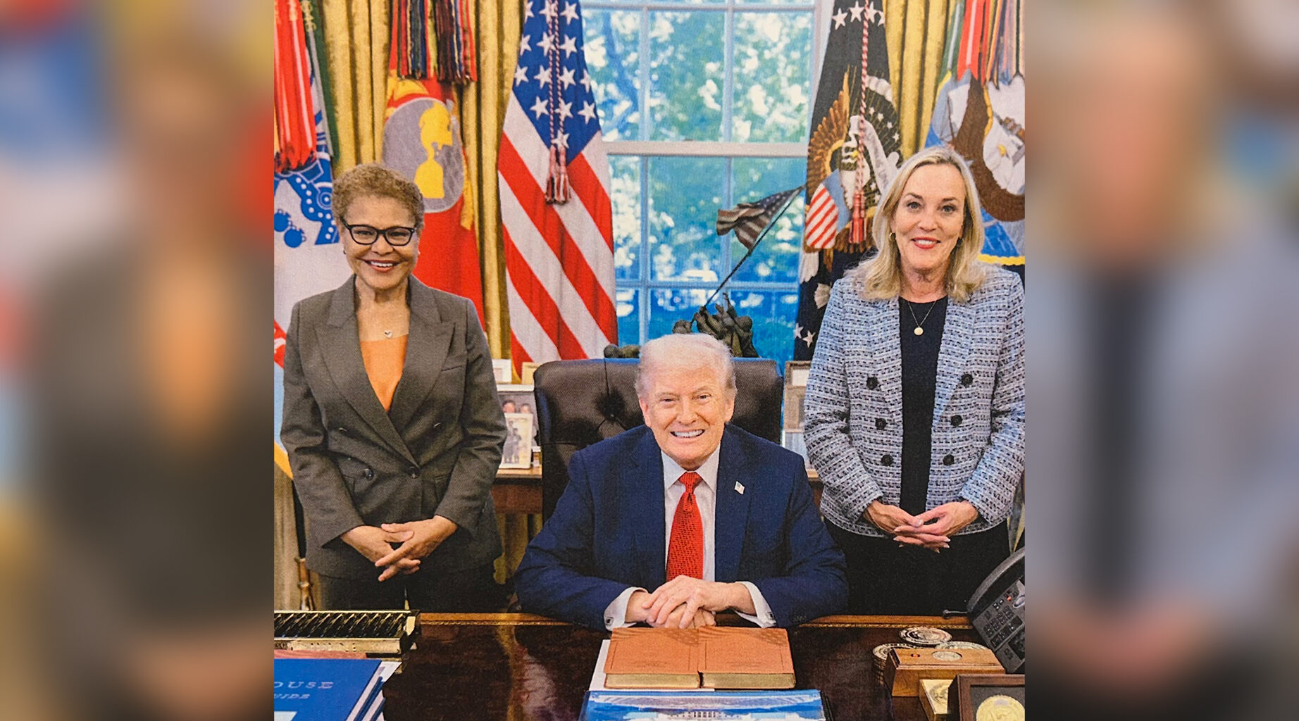 Bass, Horvach, Trump