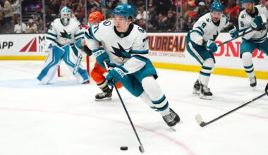 Sharks fade in NHL playoff race, but bright future ahead for Celebrini and company