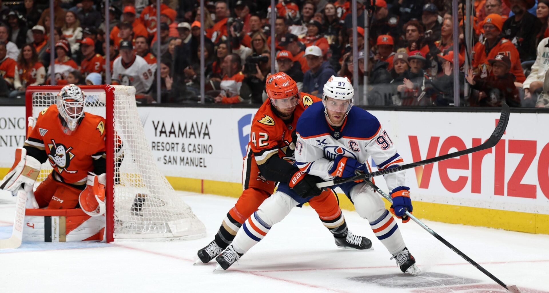 How Ducks' Tim Washe Has Shut Down Connor McDavid Through 3 Games - The Hockey Writers - Anaheim Ducks