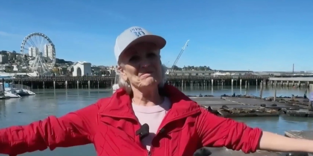 Karen Mason Entertains San Fransisco Sea Lions With Song