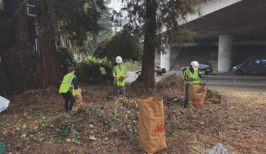 Temescal garden grows roots and resistance on Caltrans land