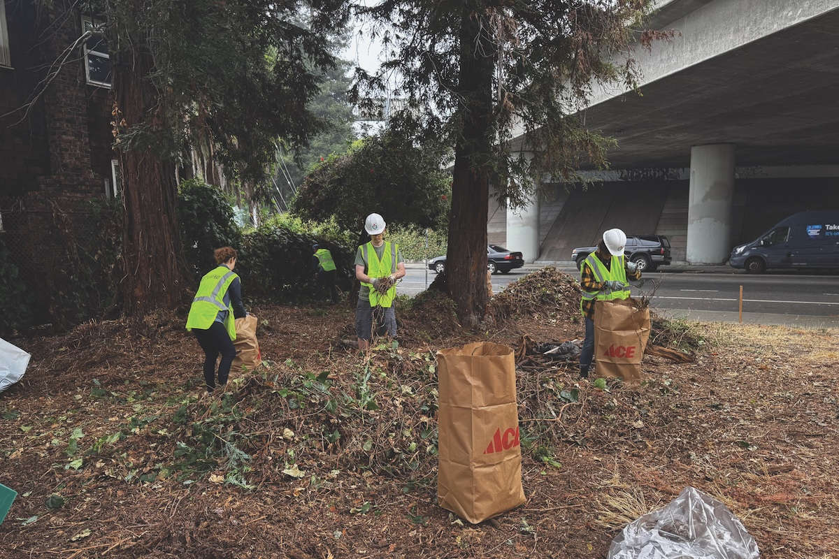 Temescal garden grows roots and resistance on Caltrans land