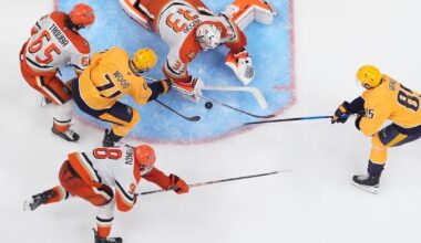 Anaheim Ducks beat Nashville Predators to clinch third seed in Pacific