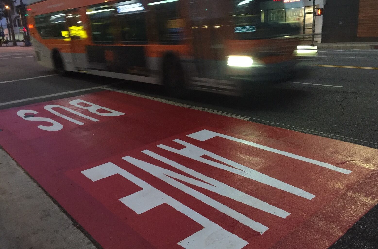 L.A. Bus Lane Enforcement Camera Citations Generated Nearly $20 Million Last Year