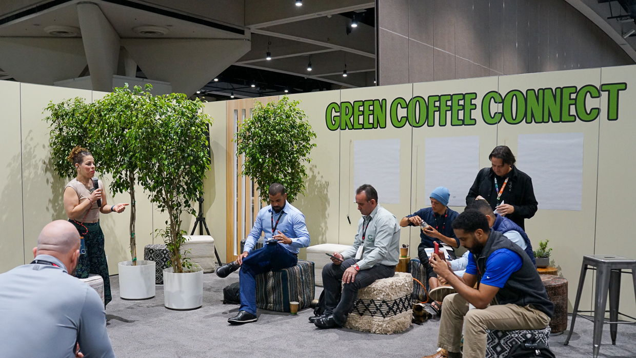 World of Coffee San Diego Green Coffee Connect