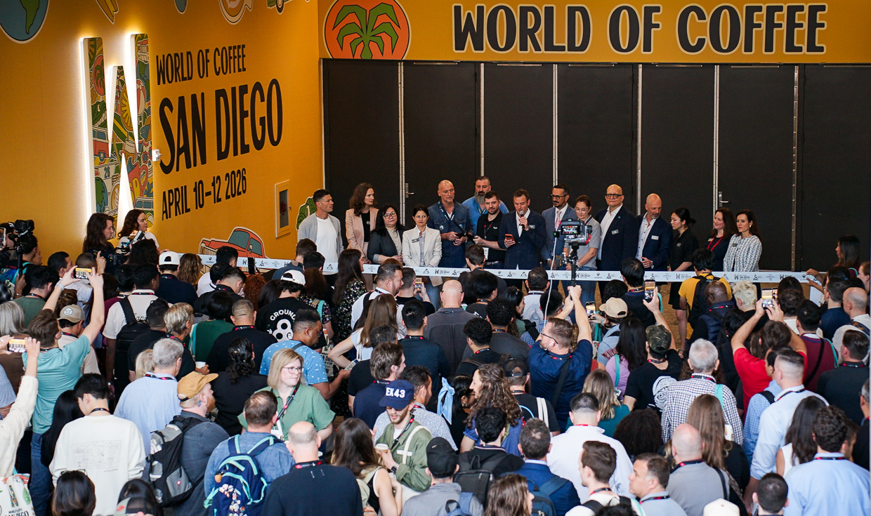 World of Coffee San Diego opening