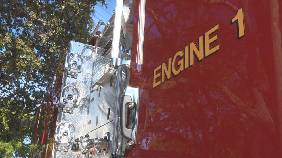 Fire Chief Griff Skellie said the addition of the new engine helps modernize a fleet that has...