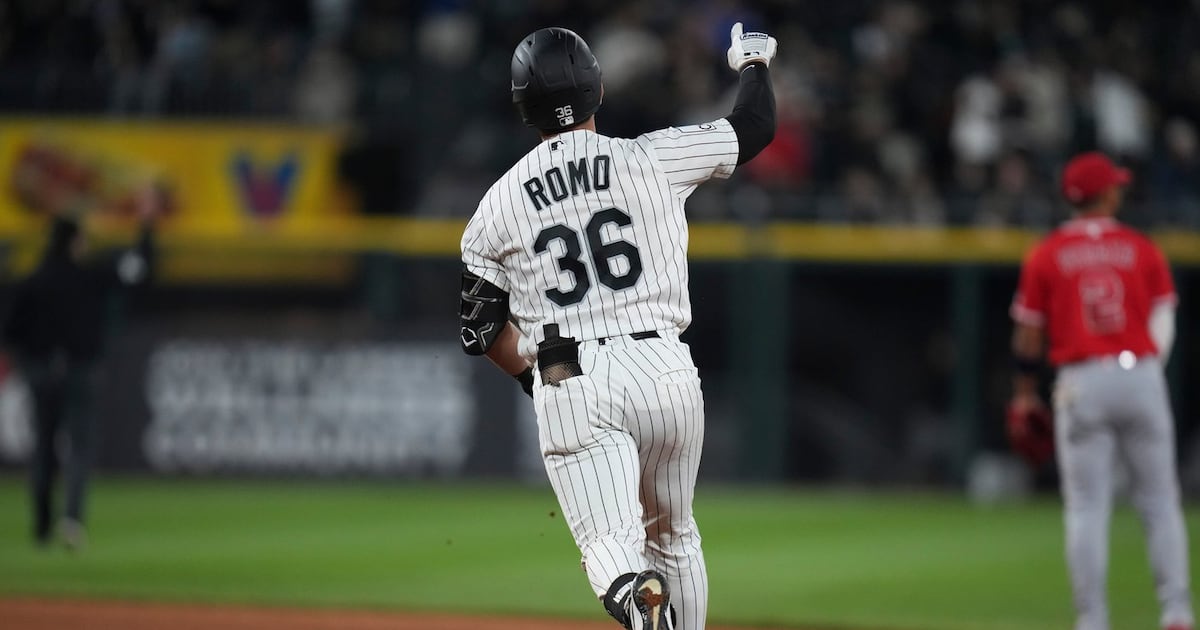Drew Romo hits first two career home runs as Chicago White Sox beat Los Angeles Angels