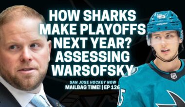 How Sharks Make Playoffs Next Year? Assessing Warsofsky | Your Mailbag Questions Answered!