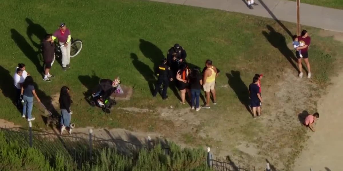 Family finds possible human remains during Easter egg hunt at park