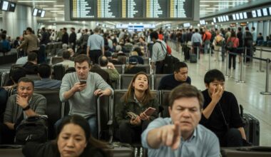 San diego international airport faced major disruptions with 141 flight delays and 2 cancellations amid strong winds and staffing challenges, impacting travellers and prompting safety concerns.