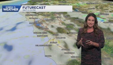 Cooler weather and light rain expected in California this weekend