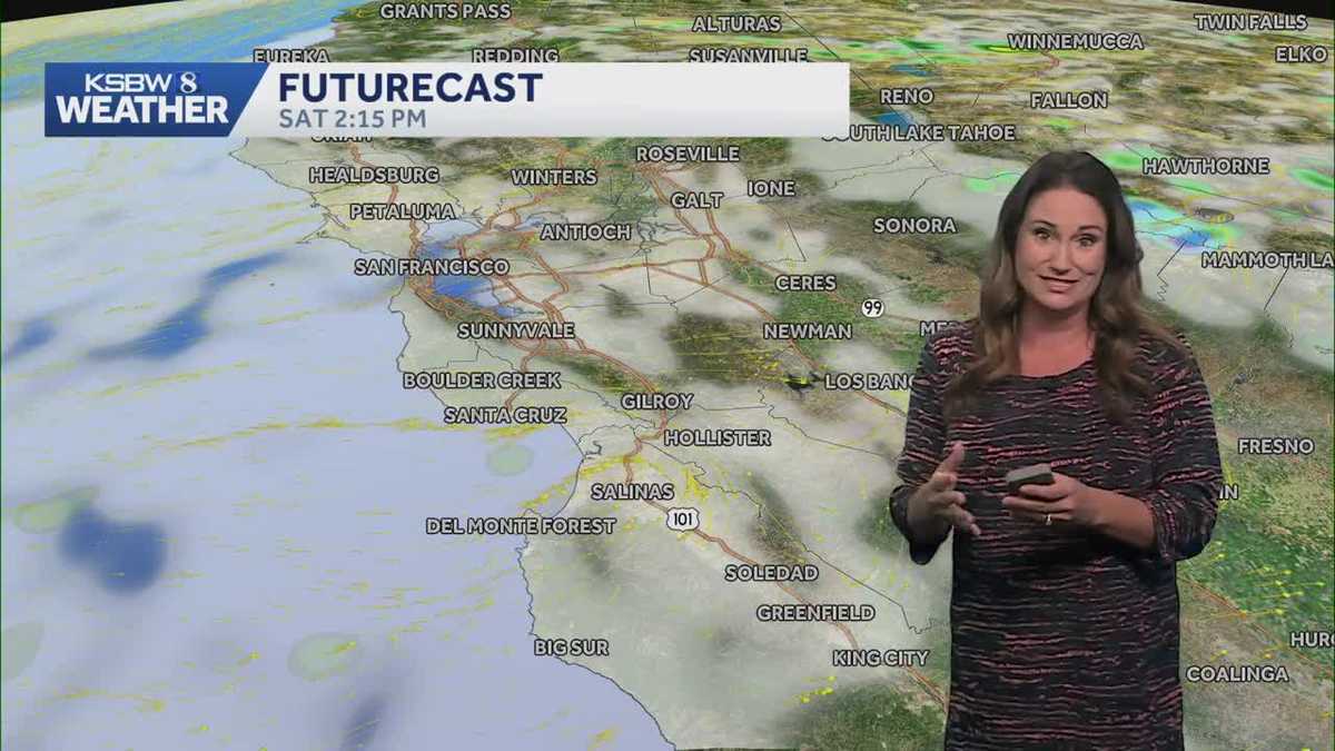 Cooler weather and light rain expected in California this weekend