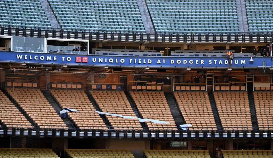 The Los Angeles Dodgers and UNIQLO announced a partnership renaming the Dodger Stadium playing field to UNIQLO Field at Dodger Stadium.