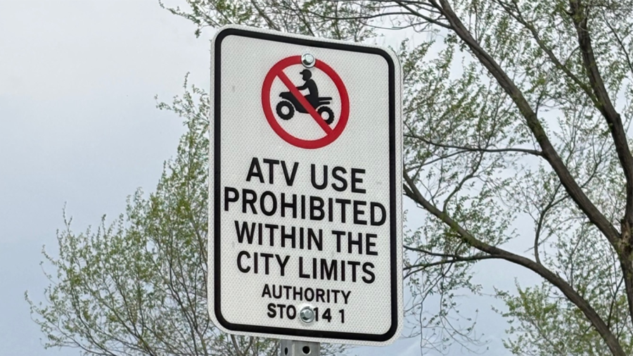 New signs pop up in Topeka’s Oakland area targeting ATV users