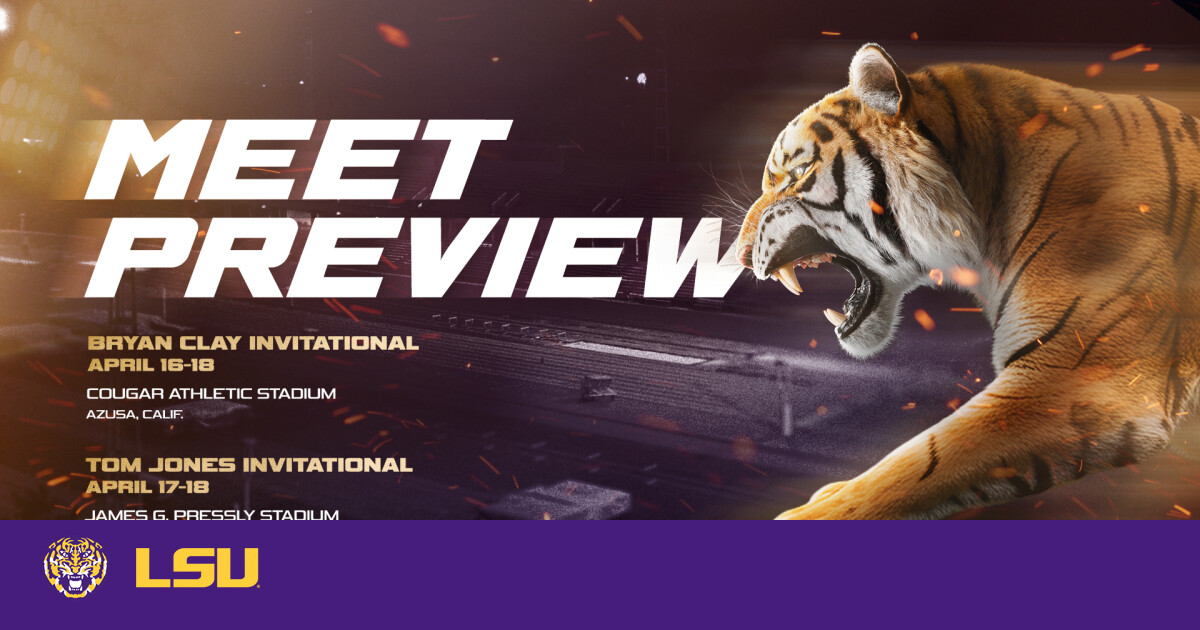 Track & Field Splitting to California and Florida for Two-Meet Weekend – LSU