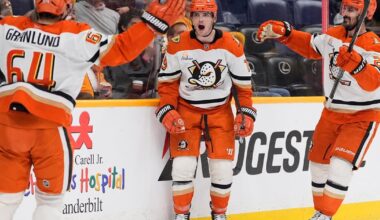 Terry's late power-play goal lifts Anaheim past Preds 5-4 setting up Ducks-Oilers