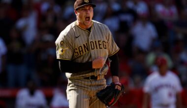 Mason Miller closes combined 2-hitter to extend his scoreless streak as Padres edge Angels 2-1