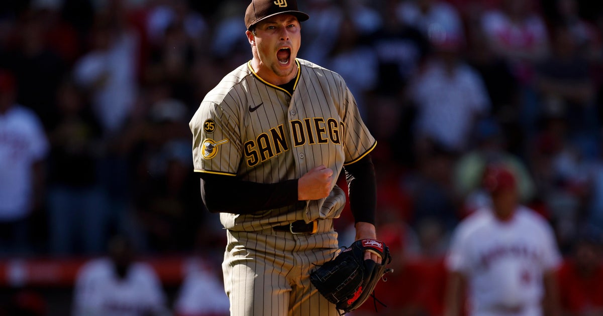 Mason Miller closes combined 2-hitter to extend his scoreless streak as Padres edge Angels 2-1